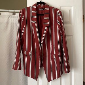 New York and company brand womens blazer. Worn once. In great condition!